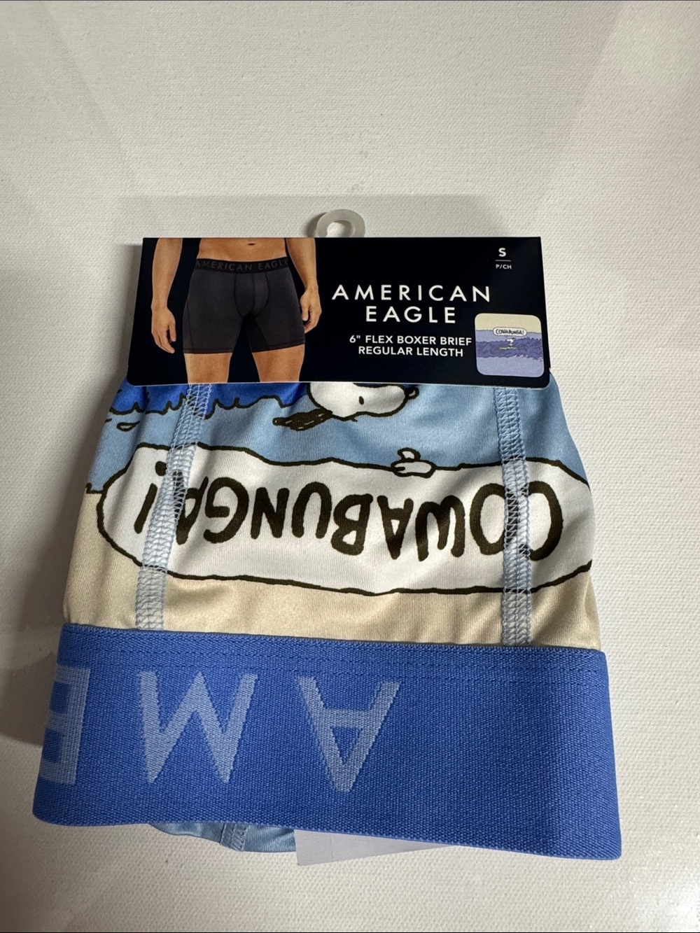 Snoopy Boxer Briefs Mens Small American Eagle Flex